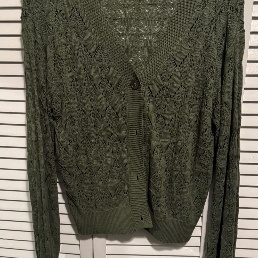 Olive Green Women's Sweater